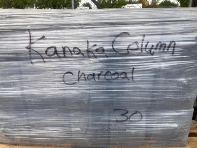 Pallet of Kanaka Column Charcoal 30