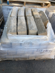 Pallet of 26&rdquo; Edging SandStone 51-pcs