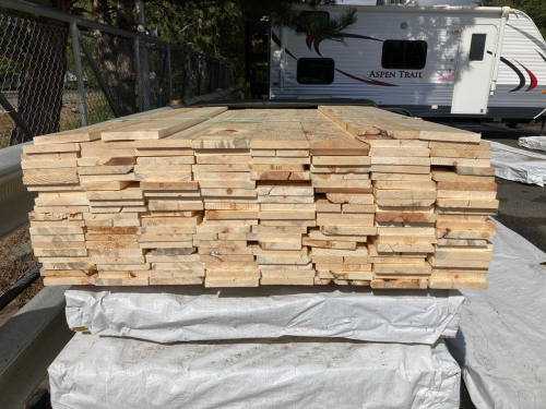 Lumber: 1x6 PP S4S #4 DRY 156/8