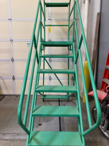 Rolling Step Ladder Lot # 15