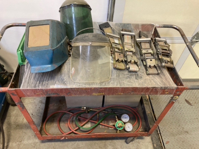 Welding Cart Plus Contents Lot # 62