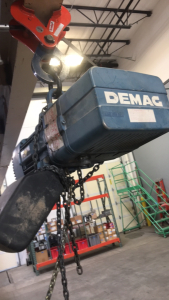 Demag 1-Ton Capacity Chain Hoist Lot # 106