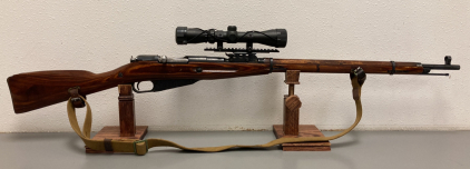 Mosin Nagant 7.62x54R Rifle w/Scope and Sling — 9130434792