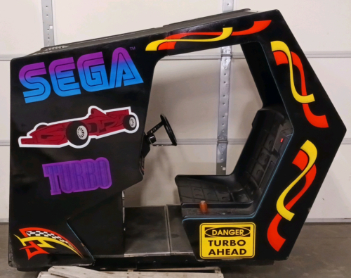 1981 Sega Turbo Vintage Arcade Game Machine