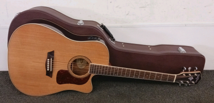 Washburn Acoustic-Electric Guitar with Case