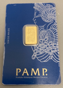 Pamp Suisse 2.5g Fine Gold Bar 999.9