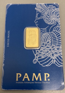 Pamp Suisse 2.5g Fine Gold Bar 999.9