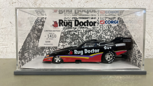 1997 Corgi Race Image Rug Doctor Funny Car