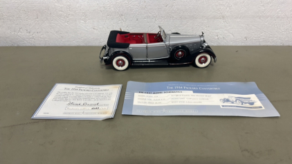 Franklin Mint 1:24 Scale 1934 Packard Convertible