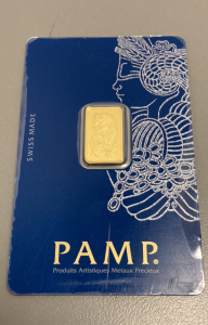 Pamp Suisse 2.5 G Fine Gold Bar 999.9