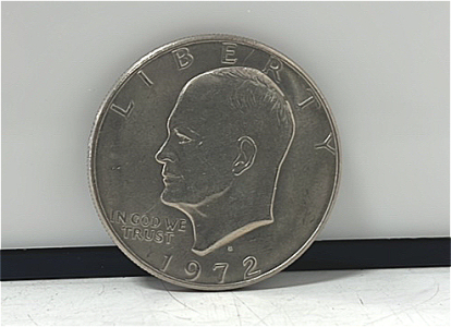 1972-D Eisenhower Dollar