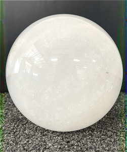 5" W Iceland Calcite Crystal Orb