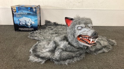 Spirit Halloween Werewolf Rug