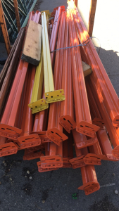 (26) 108&rdquo; x 3-1/2&rdquo; Beams (32) 42&rdquo; x 192&rdquo; Uprights with seismic base Plates