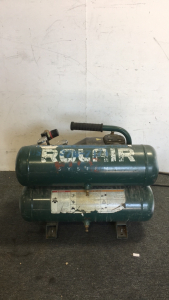 (1) Rolair Systems “The Bull” Air Compressor 2HP 4.3 Gallon