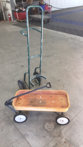 (1) Harper 5-Gallon Bucket Dolly (1) Roadmaster Wagon