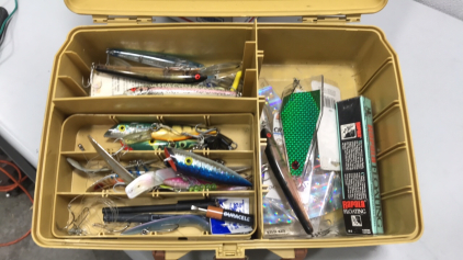 Plano Tackle Box w/ Various Lures