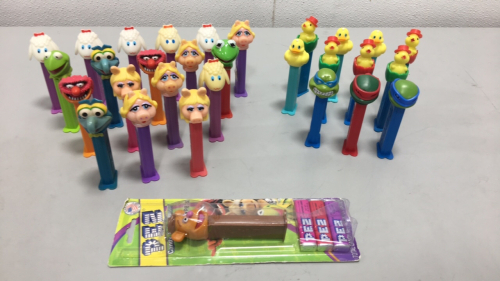 PEZ Dispensers- Muppet Show, Teenage Mutant Ninja Turtles, Easter Holiday