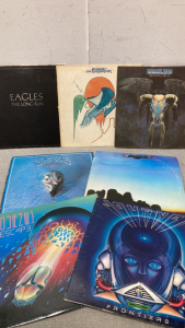 (5) ‘Eagles’ & (2) ‘Journey’ Vinyl Records