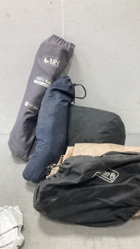 Coleman Air Mattress, Noah’s Tarp, Dry Bag, And More