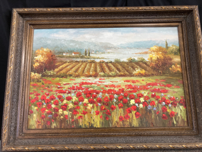 Framed Oil Painting-