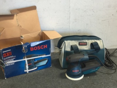 Bosch 5” Variable Speed Electric Random Orbit Sander Kit