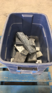 (100) Pounds Of Raw Lead