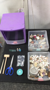 Rock Collection With Tools