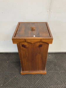 Wood Trash Box
