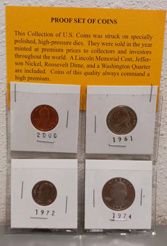 Various Year Proof Set of Coins