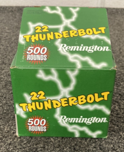 (500)rnds Remington 22 Thunderbolt .22 Ammo