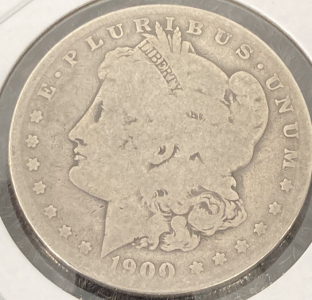 1900 Morgan Silver Dollar 90% Silver