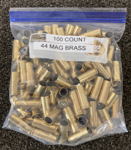 (100) .44 Mag Brass Casings