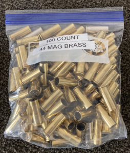 (100) .44 Mag Brass Casings