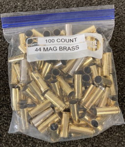 (100) .44 Mag Brass Casings