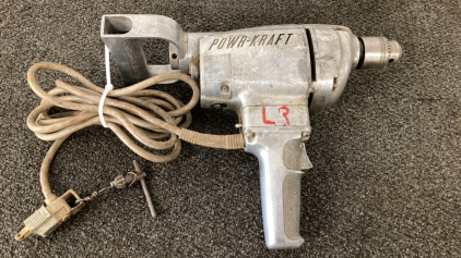 Powr-Kraft Electric Drill