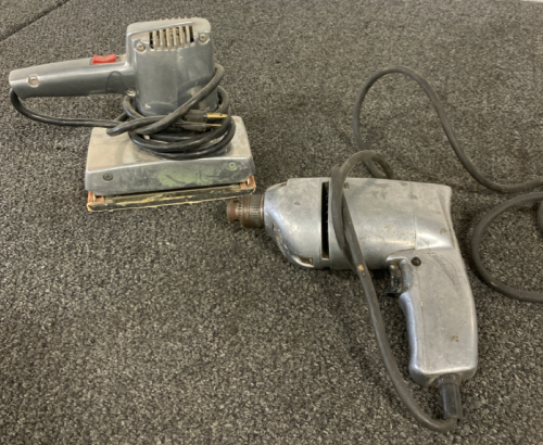 Sander And Power Drill