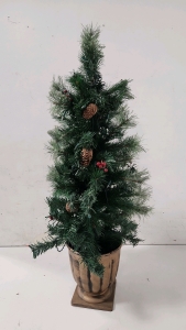 Pre-Lit (42") Tall Faux Tree