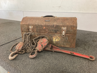 JcPenney Tool Box w/ Pulleys