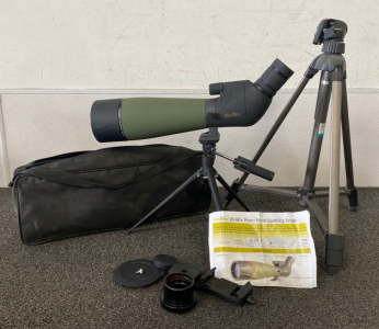 Go Sky 20-60x Porro Prism Spotting Scope With Tripods