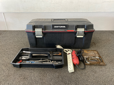 Craftsman Toolbox with Tools & Hardware