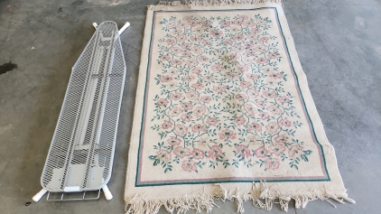 Area Rug & Ironing Board