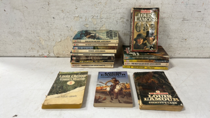 (16) Louis L’Amour Books