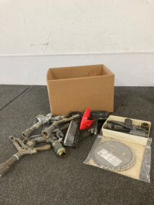 Sprinkler Parts, Electric Nail Gun, And More