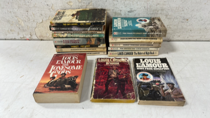 (16) Louis L’Amour Books