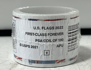 Sealed Roll of 100 US Forever Stamps (Valued at $60/Roll)