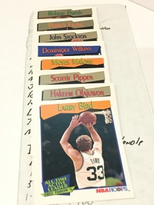 Uncirculated 1991 Hoops NBA Cards- Estate Stored Since New