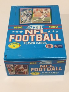 Unopened Football Card Packs - Stored 33 Years - Estate Trust