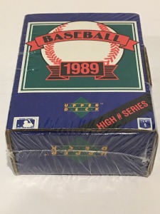 Sealed 33 years Unopened 1989 Upper Deck Baseball Cards - Estate Trust