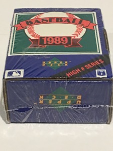 Sealed 33 years Unopened 1989 Upper Deck Baseball Cards - Estate Trust